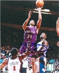 Mo Peterson autographed 8x10 Photo (Toronto Raptors)