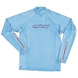 SPYDEGUY(スパイダーガイ) SRG-26200 ラッシュガード ロングスリーブ MEN'S ライトブルー L SRG-26245