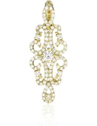 Katie Decker "Royal" 18k Small Diamond Pendant Necklace
