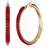 Lucky Brand Expedition Ears Gold-Tone Red Cora