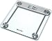 Kintrex Precision Glass Bath Scale, Large LCD Display, Sense-on Technology, 330 Lb Capacity, Clear and Silver
