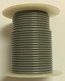 GREY 18AWG Stranded 600V, Teflon® Insulated Hook Up Wire - 100' Roll