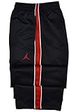 Jordan Boys' Nike Jumpman Athletic Training Pants-Black/Red/White