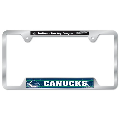 Vancouver Canucks Metal License Plate Frame