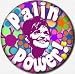 PALIN POWER Pinback Buttons 1.25" Pins / Badges Flower Sarah picture
