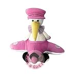 Chantilly Lane 11" Airborn Stork Baby Girl Sings "Hush Little Baby" [並行輸入品]