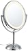 Conair BE51 Double Sided Oval Illuminated Mirror, 6 Inch, 7x/1x Magnification, Fog-Fr...