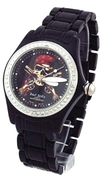 Biker Skulls Men's Gun Color Bling Bling Skull Guns Watch Model PJ-1002