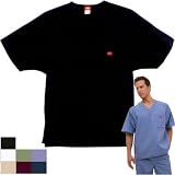 Dickies Medical Uniforms Men's Raglan Sleeve Solid Top Scrub
