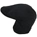 New Winter Sherpa Ear Flaps Ivy Driver Cabbie Hat Black Large Extra Large