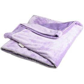 DreamTime Cozy Comfort Spa Blanket, Lavender Plush