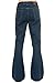 Run & Fly Mens 60s 70s Stonewash High Rise Bell Bottom Flares