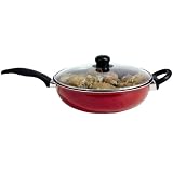 Proctor Silex 52020 Nonstick 11 Inch Covered Chicken Fryer, Red