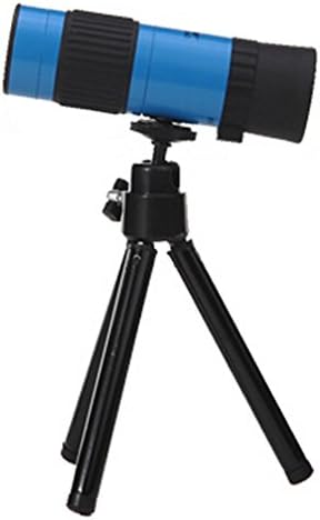 TOMO Dual Focus 8-24X21 High Powered Compact Monocular Metal Spotting Scope Telescope for Hunting Camping Golf Hiking Fishing Shows Bird Watching, Non-Slip Grip, Roof Prism Life Waterproof Fogproof, Bright and Clear Range of View, Mini and Lightweight Portable Design, Glimmer HD Day and Night Vision Scope, 8X-24X Monocular Zoom To See Things 8X Closer, Steady Viewing, Optics Zoom Scalable Telescopic 0.5m/ 1000m, With Mini Table-top Tripod for Free