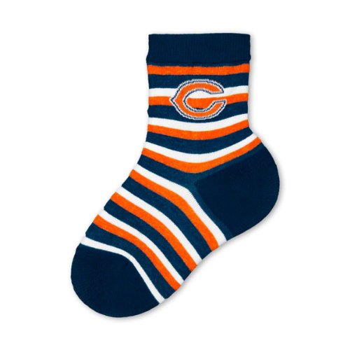 Chicago Bears Toddler Navy NFL Stripe Socks