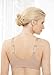Glamorise Women's Front Close Stretch Lace Wonderwire Bra, Cafe, 44D
