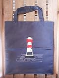 Eigenschaften Mari-Team.de  / Bestickte Tasche / Shopper Leuchtturm Roter Sand