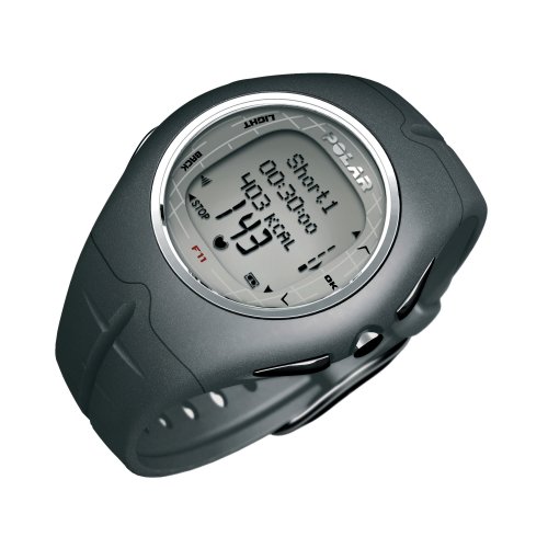 Childrens Toyshop  Sporting Goods : Polar F11M Heart Rate Monitor Watch (Grey Pepper, New Design)