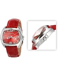 Chrono Tech Womens Watches, Red