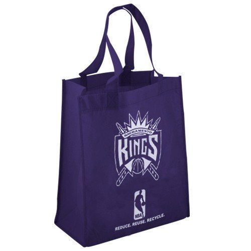 NBA Sacramento Kings Purple Reusable Tote Bag