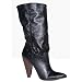 Qupid POETRY-04 Women's Scalloped Mid Calf Boots