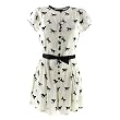 Sugarhill Boutique Playsuit CABERET HORSES cream