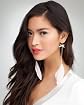 Ribbon Bow Pearl Feather Earring Product Image