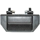 1986-1995 Nissan Datsun Pick-up hardbody Rear Only Black Tailgate Part PLASTIC... 