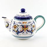 VECCHIA DERUTA: Tea pot [#1302-VEC]