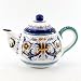 VECCHIA DERUTA: Tea pot [#1302-VEC]
