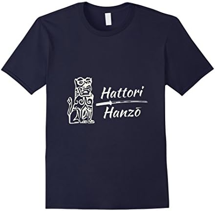 Men's Hattori Hanzo Sword T-Shirt XL Navy