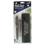 Colorado Rockies MLB Executive Writing Pen and Case
