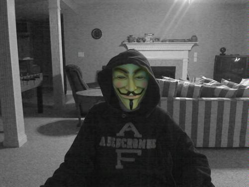 Mascara V De Vingança Oficial Warner Anonymus Guy Fawkes