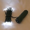 LED-"Outdoor"Lichterkette weiss 30-teilig batteriebetrieben Dauerbetrieb und 7 Blinkfunktionen möglich