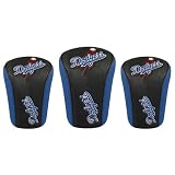 MLB Los Angeles Dodgers Mesh Barrel Headcover - Set of Three