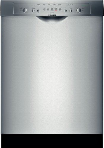 Bosch : SHE5AL05UC 24 Ascenta Series Full Console Dishwasher  Stainless Steel