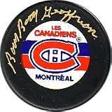 Bernie 'Boom Boom' Geoffrion (deceased) Autographed/Hand Signed Hockey Puck