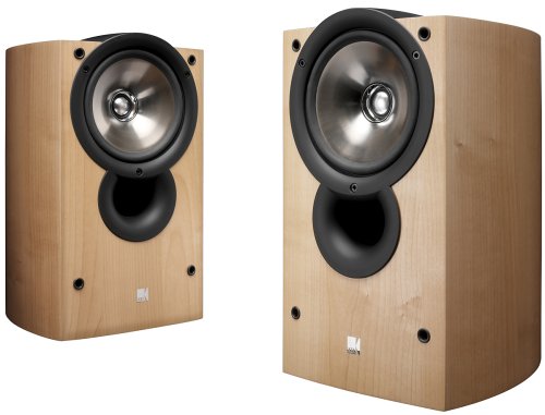 KEF iQ1 Maple (Pr) 2-Way Bookshelf Speakers