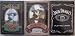 New Lot 3 Jack Daniels Whiskey Playing Cards By Bicycle