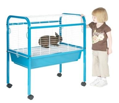 Prevue Rabbit or Guinea Pig Cage on Stand 37x33x22 -420