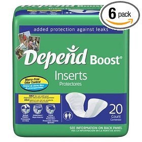 Depend Boost Liners