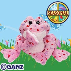 Webkinz Love Frog New with Sealed Tags and Unused Code by Webkinz