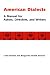 Books : American Dialects: A Manual for Actors, Directors, and Writers