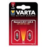 Varta 742 Glühlampe Schraubsockel 2,25V 0,25A 2er Pack