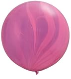 Giant SuperAgate Pink Violet Marbled 30