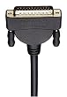 Tripp Lite P402-006-R Serial Modem Gold Cable DB25F/M - 6ft
