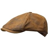 LANESBORO Leder Schirmm�tze von Stetson