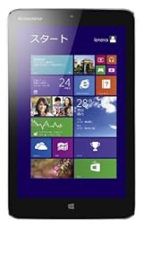 Lenovo IdeaPad Miix2 8 (Atom Z3740/64GB/2GB/Win8.1/8型HD IPS/ブラック/Office H&B 2013) 59399891