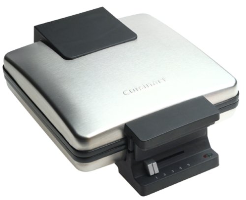 Cuisinart WMB4A  4-Slice Belgian Waffle Maker, Brushed Stainless