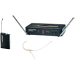 Audio-Technica ATW-701/H92-TH Frequency-Agile Diversity UHF Wireless Systems, Beige